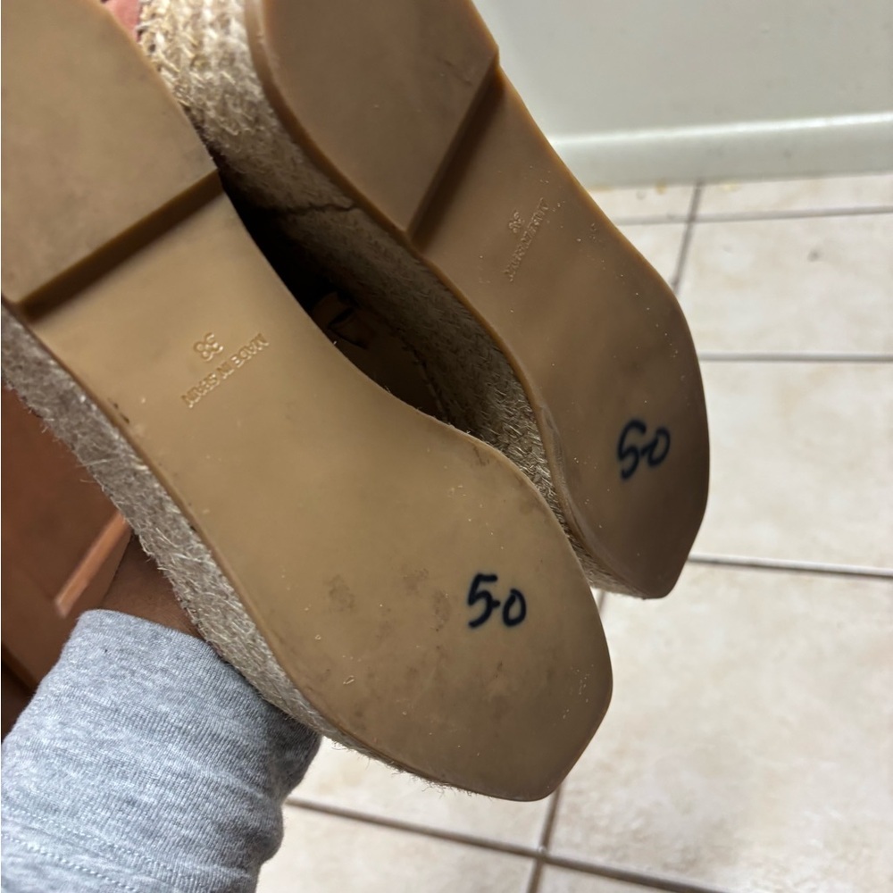 Gamio Platform Espadrille Sandals pink women's size 39 - Picture 4 of 7